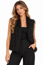 Harlow Black Vest
