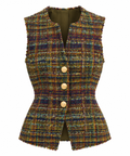 Tweed Oliver Vest