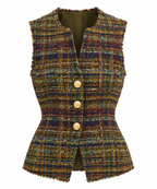 Tweed Oliver Vest