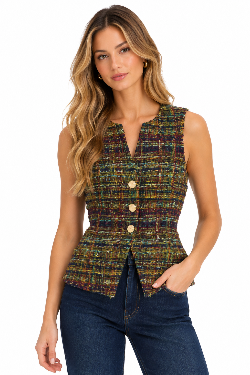 Tweed Oliver Vest