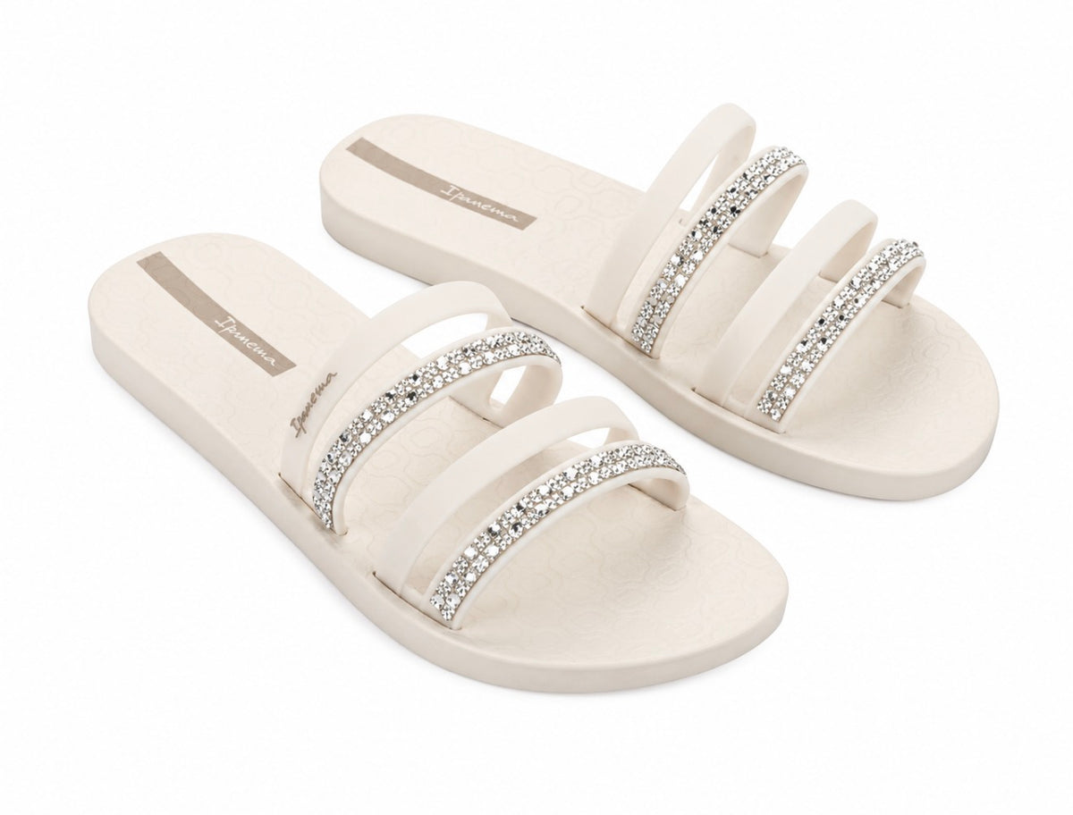 Panama Cream Mesh Slide