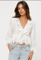 Generation Love Kylie Voile Blouse