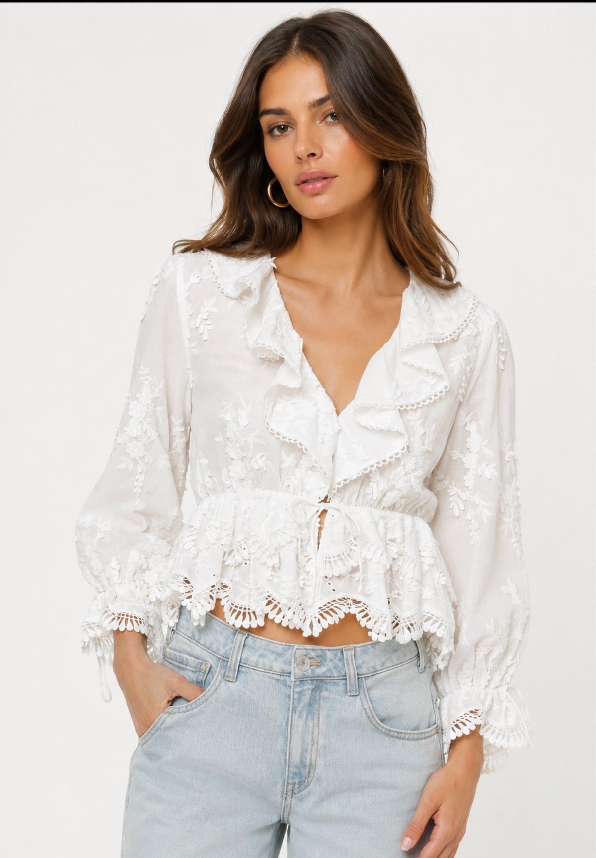 Generation Love Kylie Voile Blouse