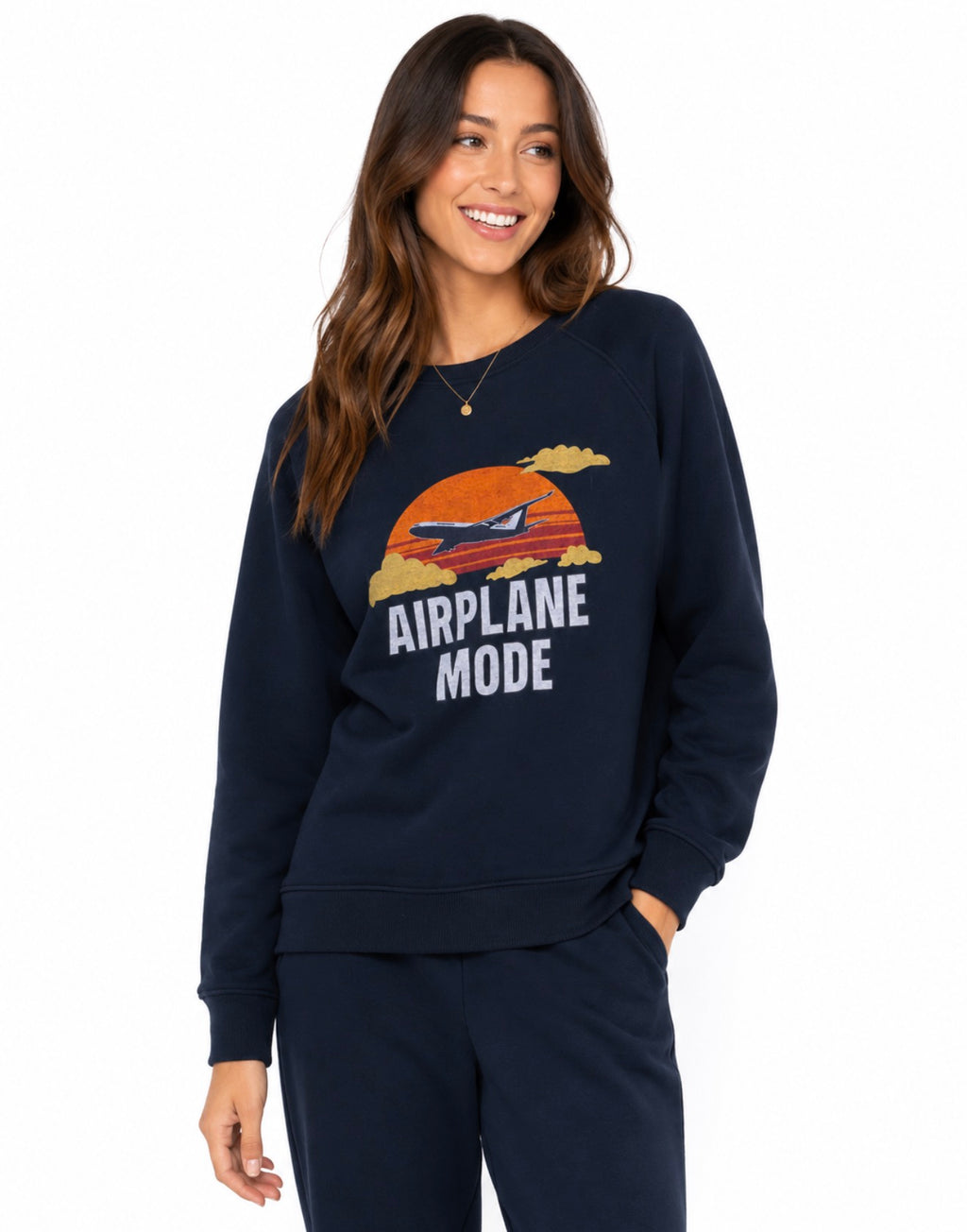 Pink Martini Airplane Mode Sweater
