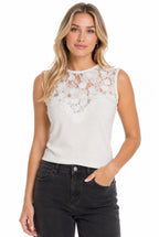 Generation Love White Lace Top
