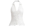Allison Bali Halter Lace Top