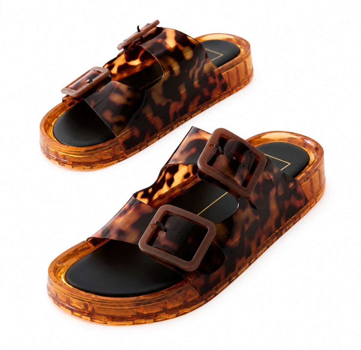 Dolce Vita Julio Tortoise Vinyl Sandals
