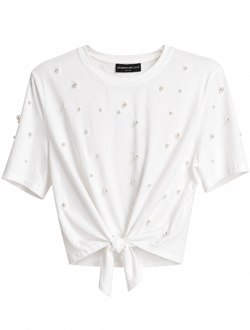 Generation Love Pearl Tie Top