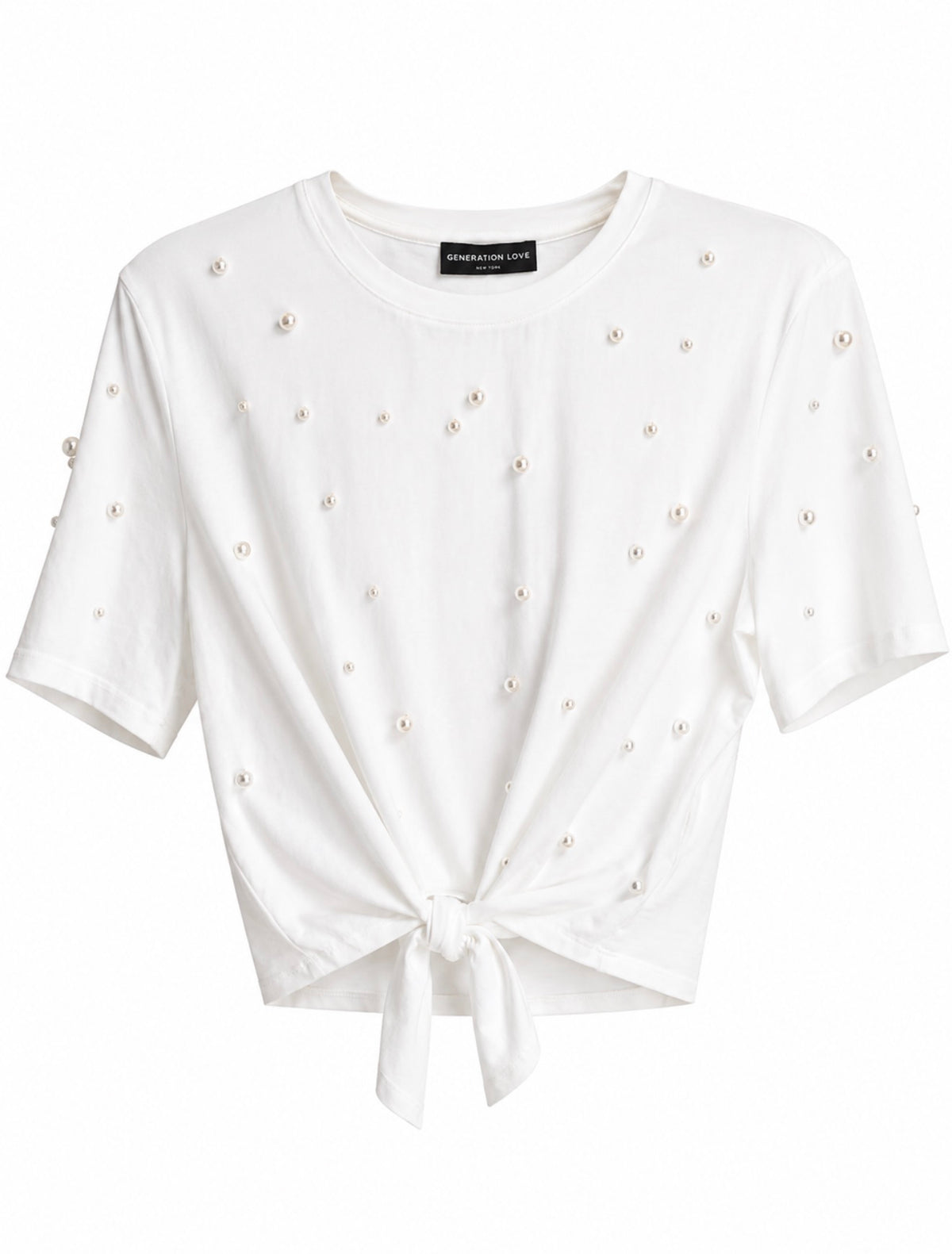 Generation Love Pearl Tie Top