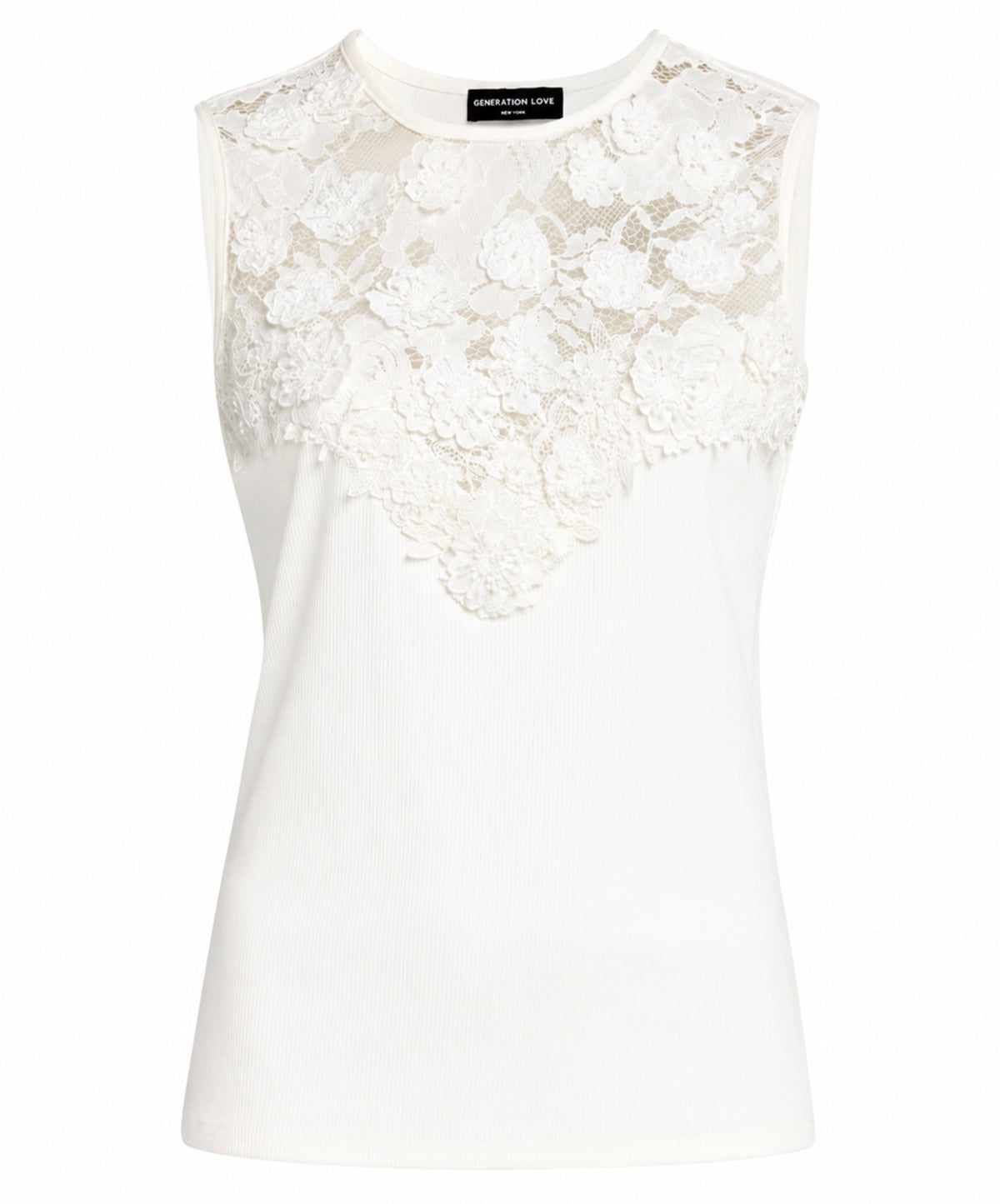 Generation Love White Lace Top