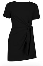 Bishop & Young Side Tie Black Beach Dress
