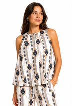 Pink Martini Sancola Beige Top