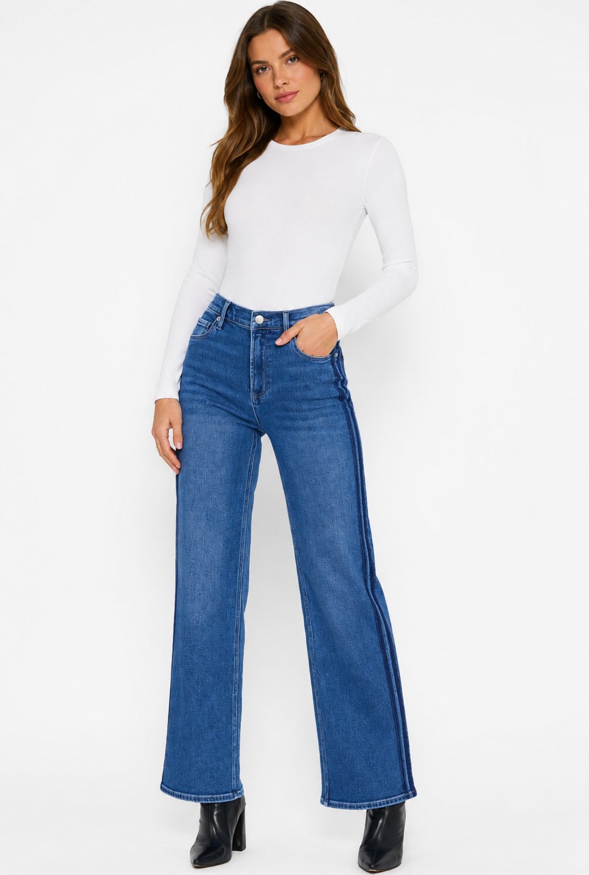 Dear John Margot Straight Leg Jean