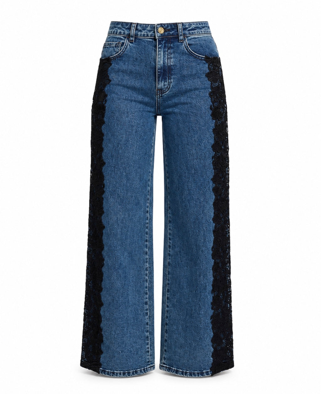 Generation Love Black Lace Denim
