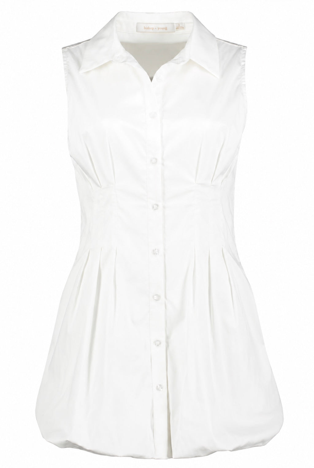 Bishop & Young White Bubble Dress