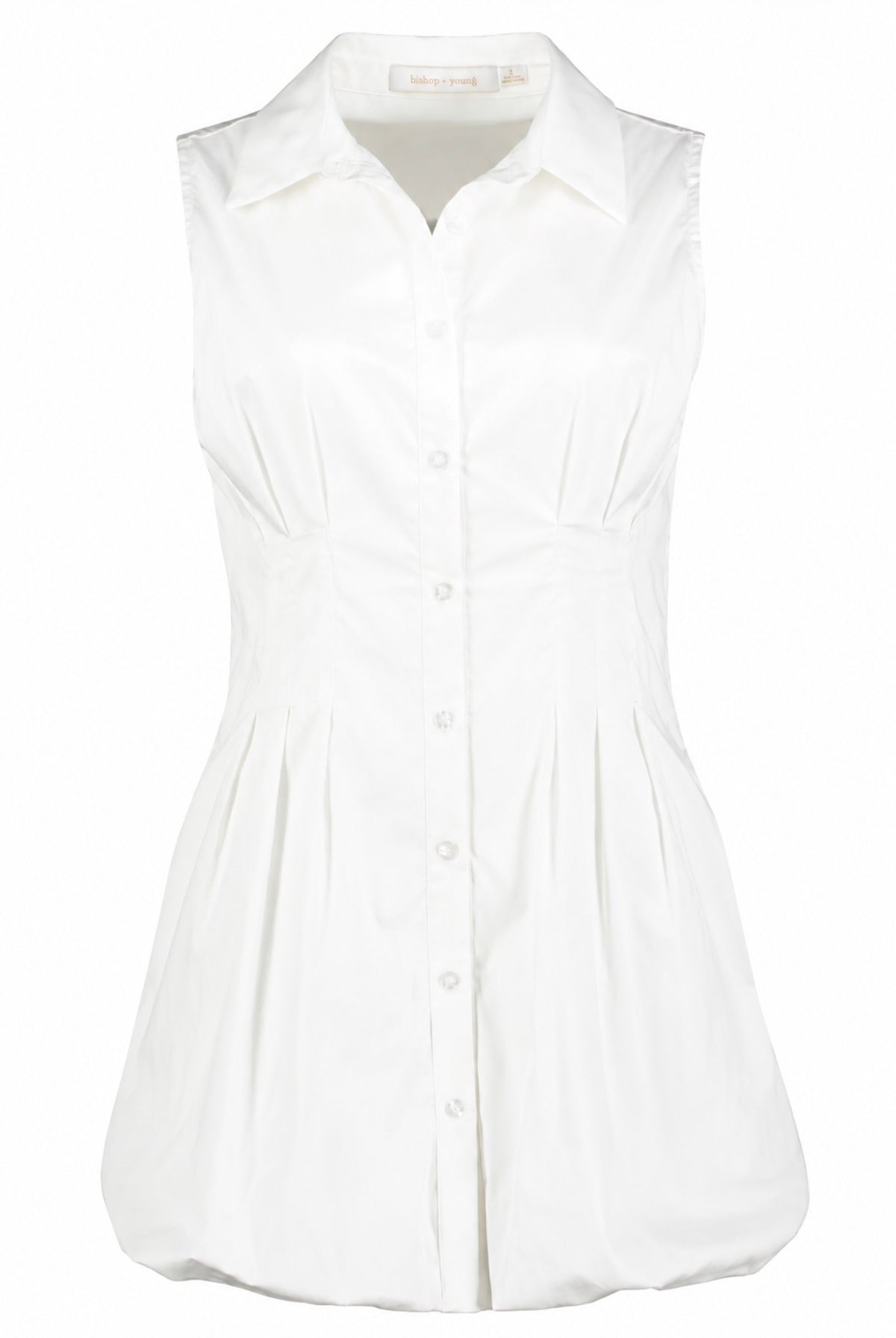 Bishop & Young White Bubble Dress