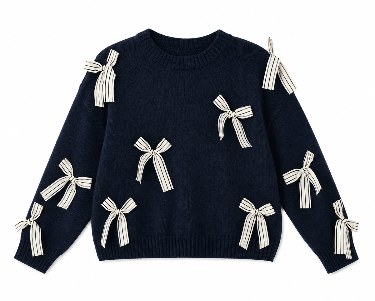 Stellah Black Valerie Sweater