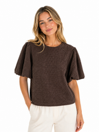 Pink Martini Espresso Lita Top