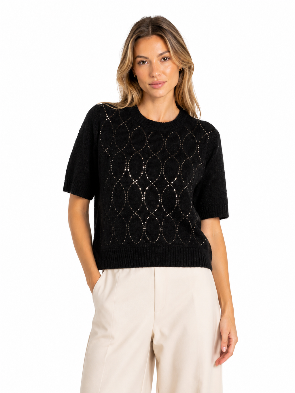 Pink Martini Black Sparkle Sweater