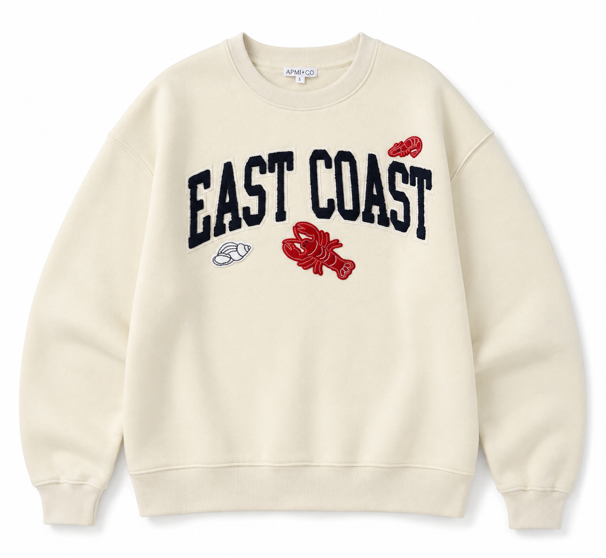 East Coast Cream Crewneck