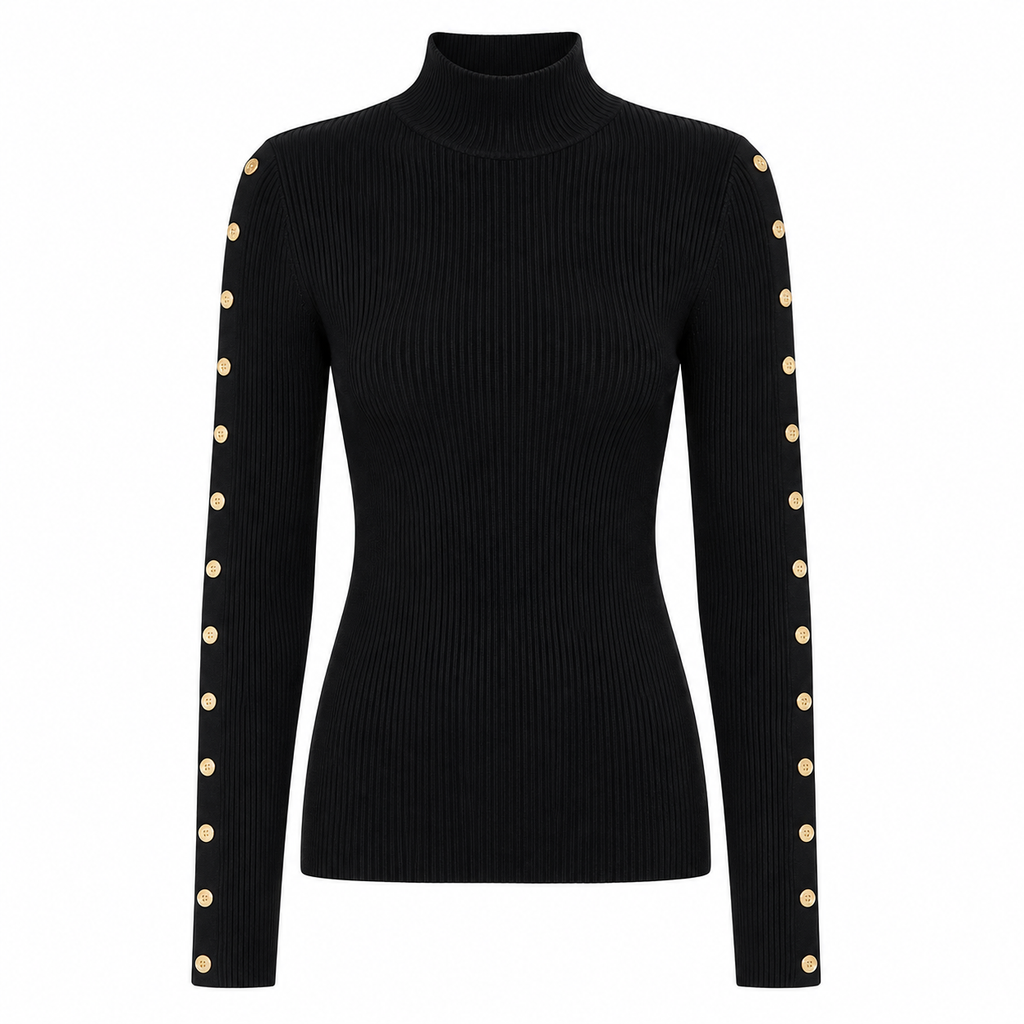 Generation Love Gold Button Top