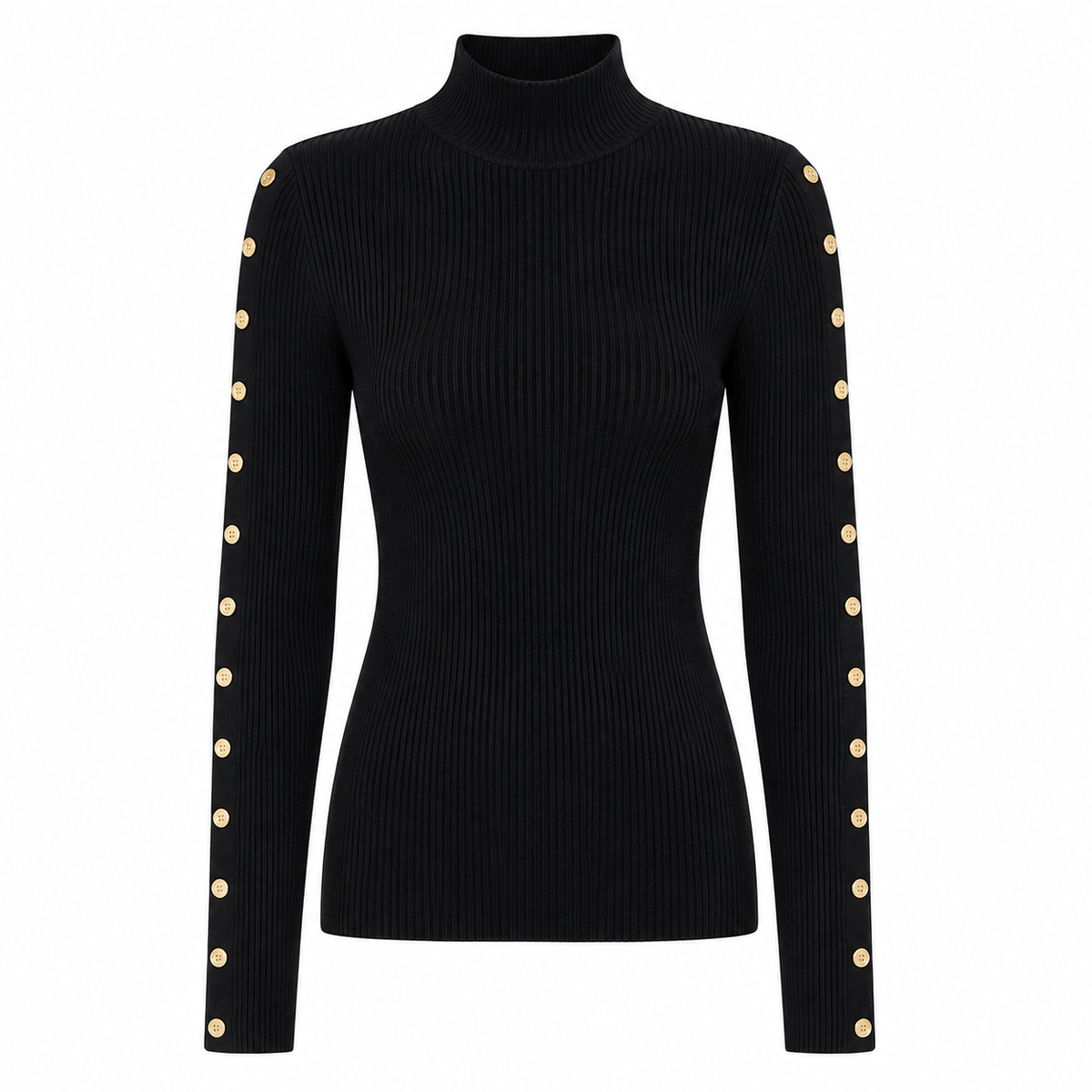 Generation Love Gold Button Top