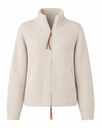 Central Park West Chunky Full Zip Up