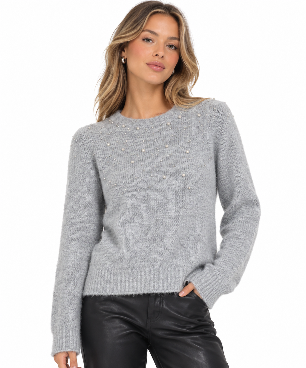 Stellah Grey Sweater