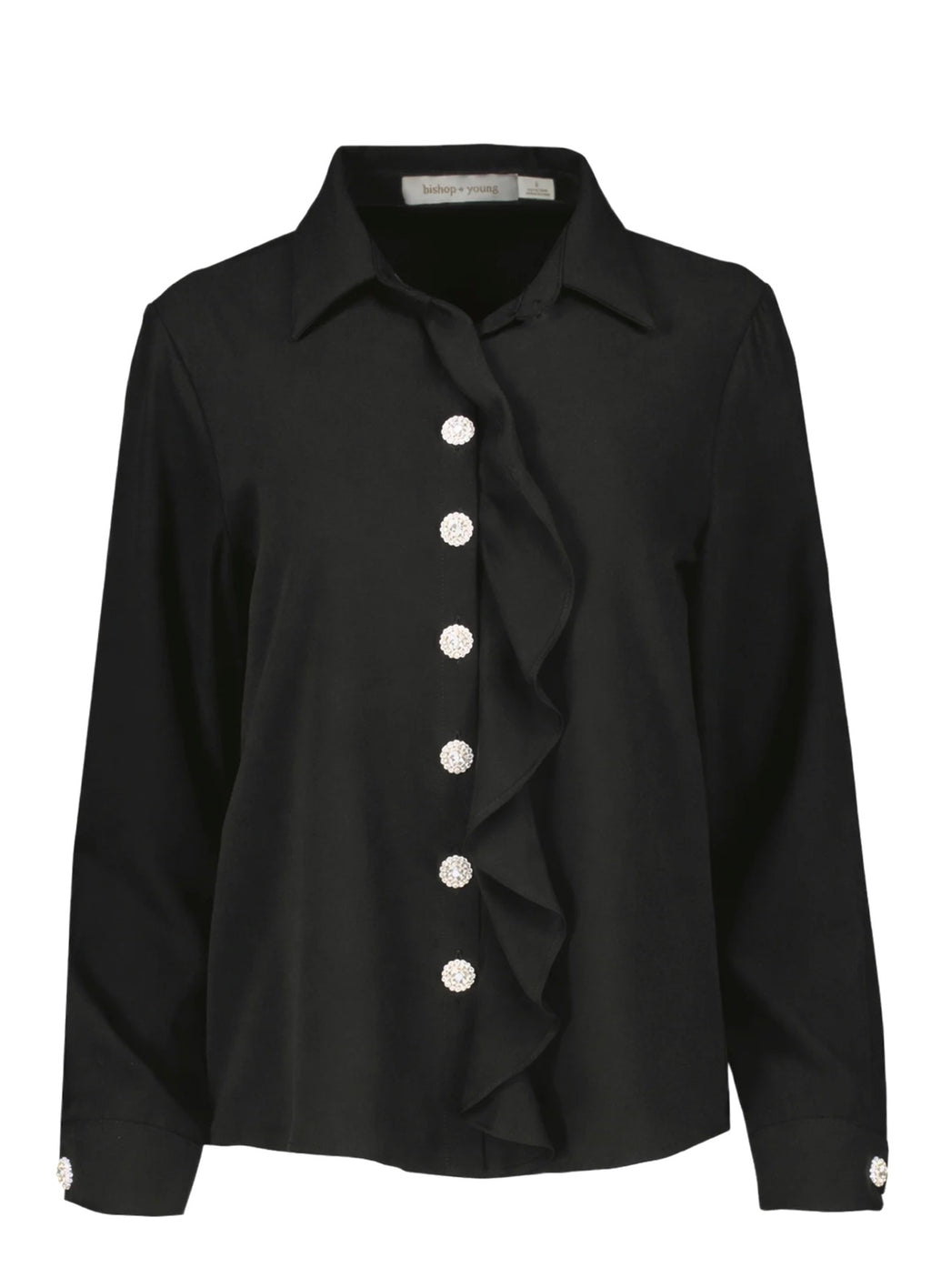 Proper Ruffle Front Blouse