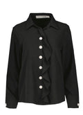 Proper Ruffle Front Blouse