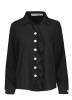 Proper Ruffle Front Blouse