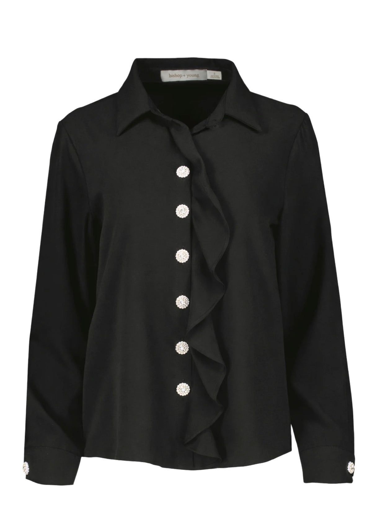 Proper Ruffle Front Blouse